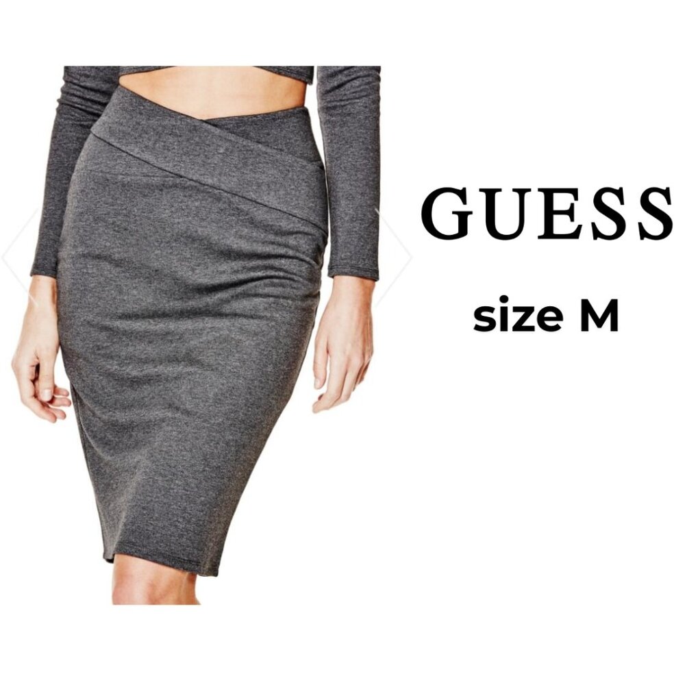 Guess Dark Gray Women's Pencil Skirt